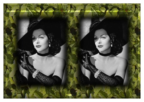 frame hedy lamarr