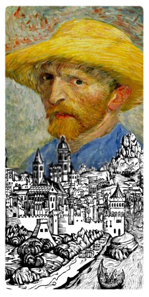 vincent overlooking Bologna