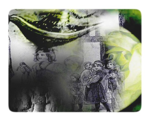 a lamplit procession